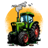 Tractor - Great Agriculture Illustration