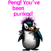 Peng Du er blevet punket PenguPunk