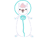 Lama: astronaute b
