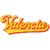 Valencia Script Logo