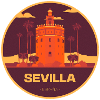 Seville Tower Sunset