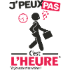J'peux pas, c'est l'heure