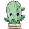 Cute baby cactus