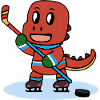 Eishockey Dino Trex