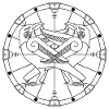 Ravens dark outline
