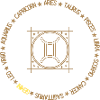 Cercle du zodiaque Gémeaux