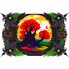 Framed fall