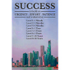 Stappen van succes Motiverende Poster