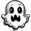 Ghost Ghosts Witching Hour Halloween