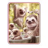 SLOTHS IN BATHTUB