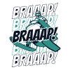 Braaap Braaap Snowmobile Snowmobile Driver