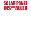 Installer of solar panels