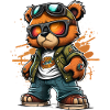 Cooler Teddy