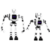 Robot Friends White