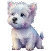 Dog Pastel Drawing