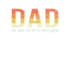 Dad Legend Myth Retro