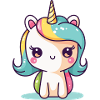 Regenbogen-Einhorn