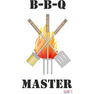 BBQ Master - You are B-B-Q! B-B-Q Master Apron