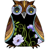 Bunter Vogel