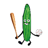 Baseball,Athlètes,Concombre,Concombres,Athlètes