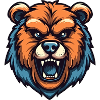 Blue-brown bear