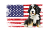 bernedoodle American flag