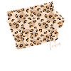 Leopard mønster kort Leo staten Iowa