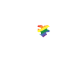 Skeleton Heart Gay LGBTQ Rainbow LGBT Pride Month