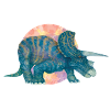 Wild Blue Dinosaur