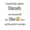 Bier dicker Bauch aufbewahren Bierglas