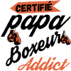 Certifié Papa Boxeur Addict