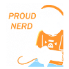 Nerd du jeu disant drôle