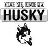 Aime-moi Aime mon Husky