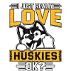 J’aime vraiment les huskies ok?
