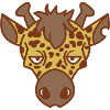 stylish giraffe