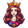 Pretty queen