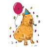 Capybara Birthday