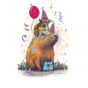 Capybara Birthday
