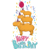 Capybara fødselsdag