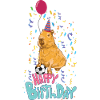 Capybara Birthday