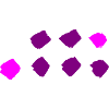 Plaid dots pattern - stripes