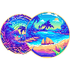 Purple beaches