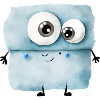 Cute monster drawing