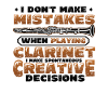 Clarinetist, makes spontaneous creativity