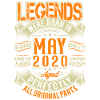 2020 May Birthday Legend