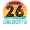 26 anni - 26° compleanno Level 26 Complete Design