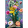 Flowers Bursting from a Book