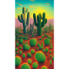 Retro Cactus