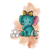 Elephant with cubes