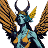 Warrior Wings Woman